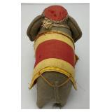 Antique Cloth Elephant 6 n1/2" x 8"