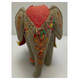 Antique Cloth Elephant 6 n1/2" x 8"