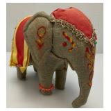 Antique Cloth Elephant 6 n1/2" x 8"