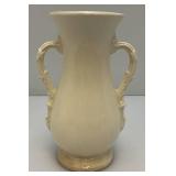 Vintage MCM Royal Copley Hand Painted Floral Vase 8"