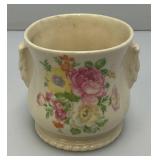 Vintage MCM Royal Copley Flowered Vase 4 x 4 1/2"