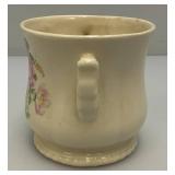 Vintage MCM Royal Copley Flowered Vase 4 x 4 1/2"