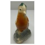 Vintage MCM Royal Copley Pheasant Figurine 2" x 4" x 5 1/4"