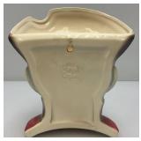 Vintage MCM Royal Copley Colonial Man Wall Pocket Head Vase 8"