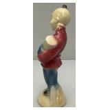 Vintage MCM Royal Copley Oriental Boy With Jug Figurine 8"
