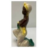 Vintage MCM Royal Copley Blackamoor Dancing Drum Player 8.5" Collectible Figurine