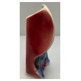 Viintage MCM Royal Copley Lady Head Wall Pocket Vase 6"