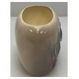 Vintage MCM Royal Copley Blue/Pink Raised Fish Planter 3 1/4" x 3 1/2" x 6"