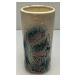 Viintage MCM Royal Copley Blue/Pink Raised Fish Planter 3 1/2" x 7"