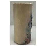 Viintage MCM Royal Copley Blue/Pink Raised Fish Planter 3 1/2" x 7"