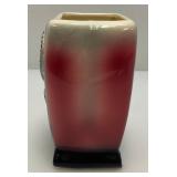 Vintage MCM Royal Copley Vase/Planter With Raised Dragon Design 3 1/4" x 4.5" x 5.5"