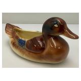 Vintage MCM Royal Copley Mallard Duck Planter 4 1/2" x 4 3/4" x 9 1/2"