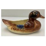 Vintage MCM Royal Copley Mallard Duck Planter 4 1/2" x 4 3/4" x 9 1/2"