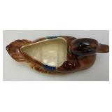 Vintage MCM Royal Copley Mallard Duck Planter 4 1/2" x 4 3/4" x 9 1/2"