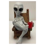 Collectible Bella Haus Designs Alien Figurines Tallest is 7.5"