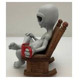 Collectible Bella Haus Designs Alien Figurines Tallest is 7.5"