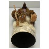 Highly Collectible Kevin & Shawn Gadomski Black Bear Totem Sculpture 16"
