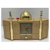 Vintage Athan Clock "Call To Prayer" Alarm Clock, Islamic Mosque Shaped Clock With Alarm Plays Call To Prayer And Lights Up