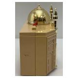 Vintage Athan Clock "Call To Prayer" Alarm Clock, Islamic Mosque Shaped Clock With Alarm Plays Call To Prayer And Lights Up