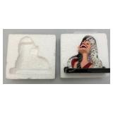 DISNEY Showcase Collection Britto "CRUELLA BUST" New In Box