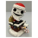 Collectible Harmark "The Nightmare before Christmas" Jack Skellington And Zero Funko Pop! Ornament (NIB)