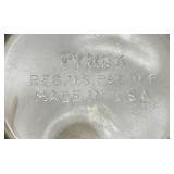 Vintage PYREX Apothecary Jar With Lid 8 3/4"