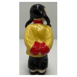 Vintage Collectible Ceramic Arts Sudio Asian Girl Figurine 6"