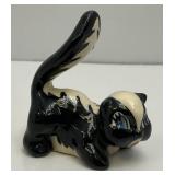 Vintage Collectible Ceramic Arts Sudio Mother Skunk And Family From BAMBI 2" & 3"