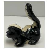 Vintage Collectible Ceramic Arts Sudio Mother Skunk And Family From BAMBI 2" & 3"