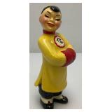 Vintage Collectible Ceramic Arts Sudio Asian Boy Figurine 6"