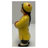 Vintage Collectible Ceramic Arts Sudio Asian Boy Figurine 6"