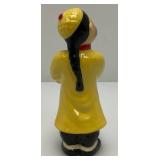 Vintage Collectible Ceramic Arts Sudio Asian Boy Figurine 6"