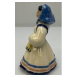 Vintage Collectible  Ceramic Arts Sudio 5" Pepita Blue Pan American Girl Betty Harrington