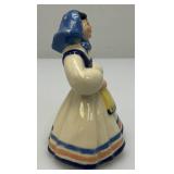 Vintage Collectible  Ceramic Arts Sudio 5" Pepita Blue Pan American Girl Betty Harrington