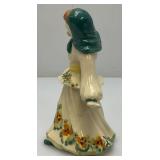 Vintage Collectible Ceramic Arts Sudio Dancing Lady Figurine 6"