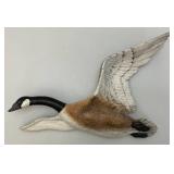 3 Vintage Ceramic Geese Wall Hangings Hand painted 1= 15" x 16.5", 1= 16" x 18.5" & 1= 10" x 13.5"
