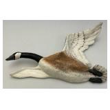 3 Vintage Ceramic Geese Wall Hangings Hand painted 1= 15" x 16.5", 1= 16" x 18.5" & 1= 10" x 13.5"