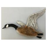 3 Vintage Ceramic Geese Wall Hangings Hand painted 1= 15" x 16.5", 1= 16" x 18.5" & 1= 10" x 13.5"
