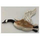 3 Vintage Ceramic Geese Wall Hangings Hand painted 1= 15" x 16.5", 1= 16" x 18.5" & 1= 10" x 13.5"