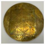 Misc. Etched Brass Plates And More 1= 6 1/4", 4 = 8" & 1= 9"