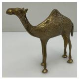 Heavy Brass Etched Camel 2" x 5.5" x 7"