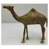 Heavy Brass Etched Camel 2" x 5.5" x 7"