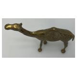 Heavy Brass Etched Camel 2" x 5.5" x 7"