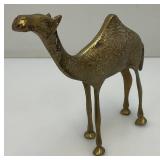 Heavy Brass Etched Camel 2" x 5.5" x 7"