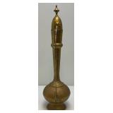 23.5" Etched Brass Ewer: 1950