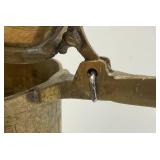 23.5" Etched Brass Ewer: 1950