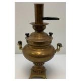 Antique Middle East Turkish Brass Samovar 17" Tall