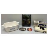 Vintage Household Items Including Corning Ware And More