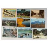 Group Of Vintage Postcards And Souvenir Views Including Wisconsin Dells And More