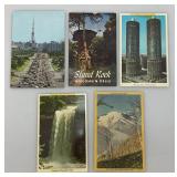 Group Of Vintage Postcards And Souvenir Views Including Wisconsin Dells And More